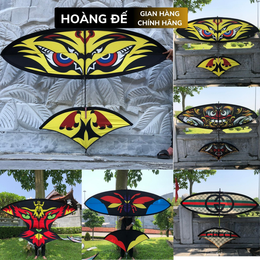 Diều sáo mini 2m giá rẻ diều sáo lắp ghép 1m 1m5 2m 2m5 3m giá rẻ bản mã đáo - Hoàng Đế