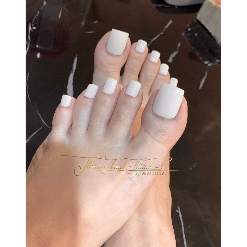 Móng Chân giả fom dài đủ các size 1 hộp 500 móng