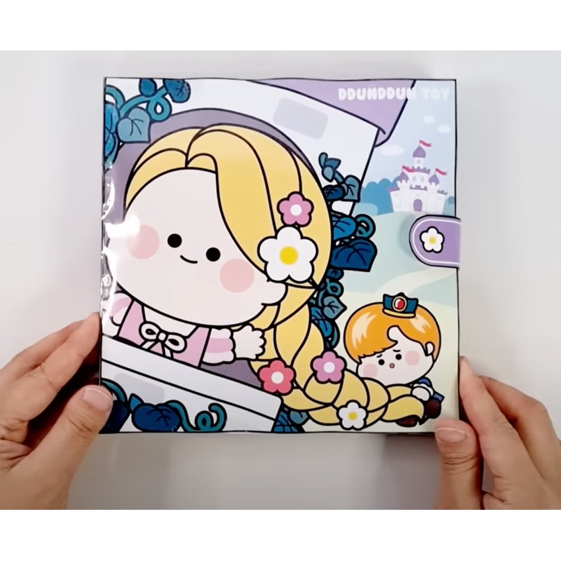 (SÁCH SQUISHY NHỒI BÔNG) Cô Gái Tóc Mây