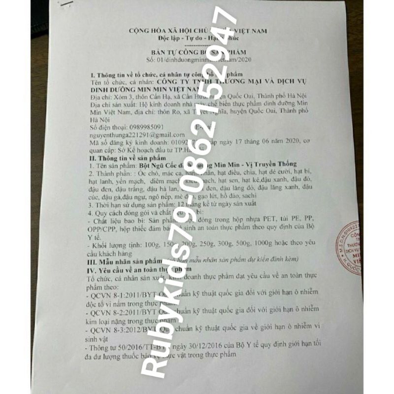 Ngũ cốc min min chính hãng hộp 25 gói cho mọi lứa tuổi - rubykids79