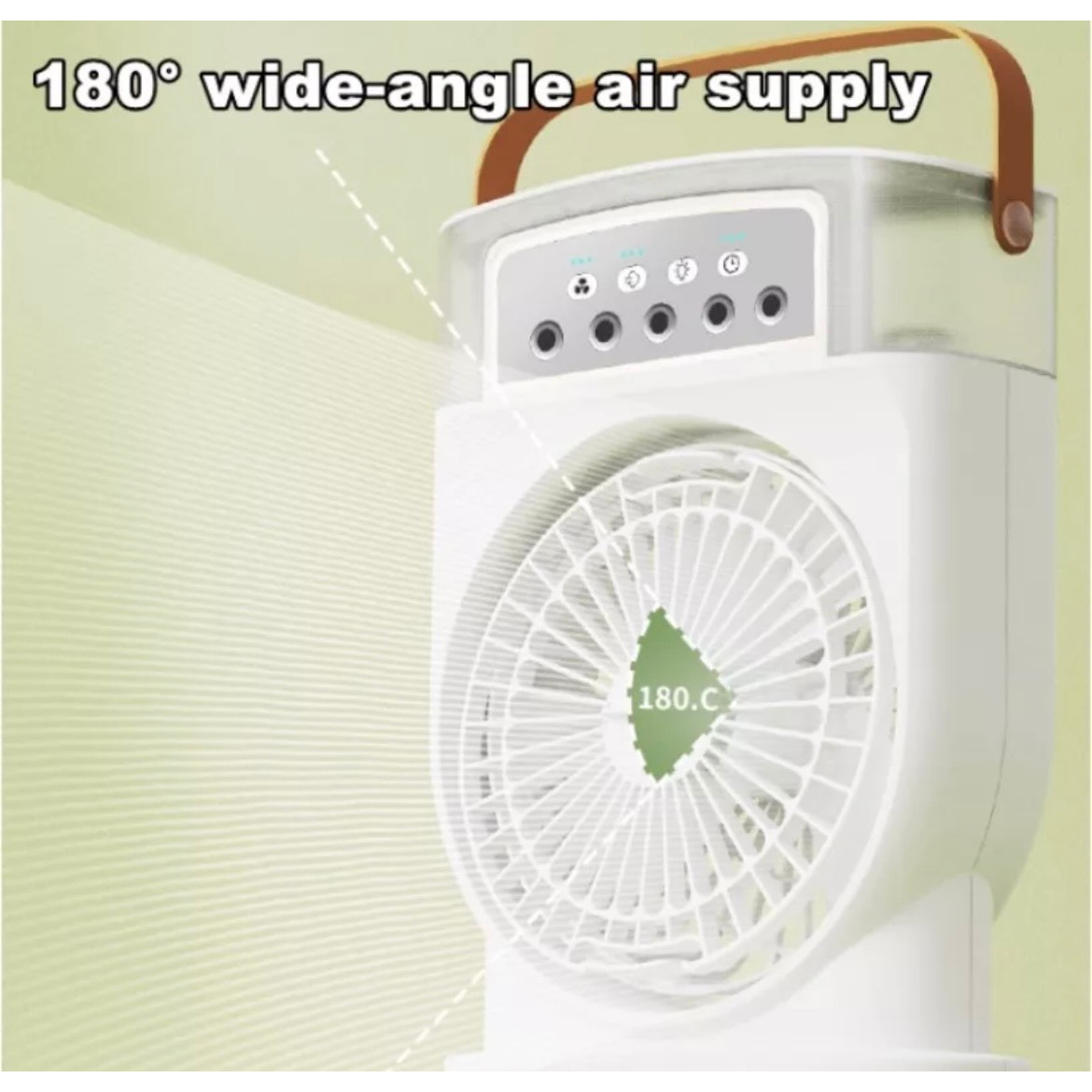 Quạt Phun Sương TÍCH ĐIỆN Mini Để Bàn