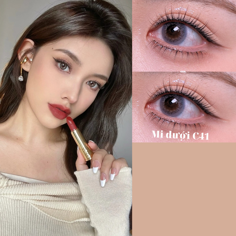 Mi Dưới Lông Mi Giả Dưới  Tự Nhiên Nhiều Mã Phù Hợp Cho Nhiều Dáng Mắt