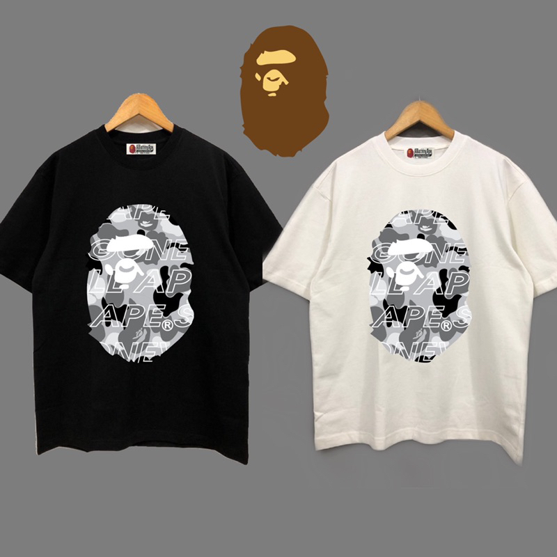 Áo thun BAPE  cotton 2c cao cấp, áo phông Unisex nam nữ