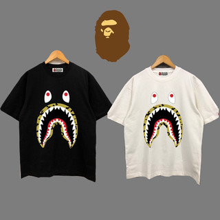 Áo thun bape shark cao cấp 2c cotton 100% unisex