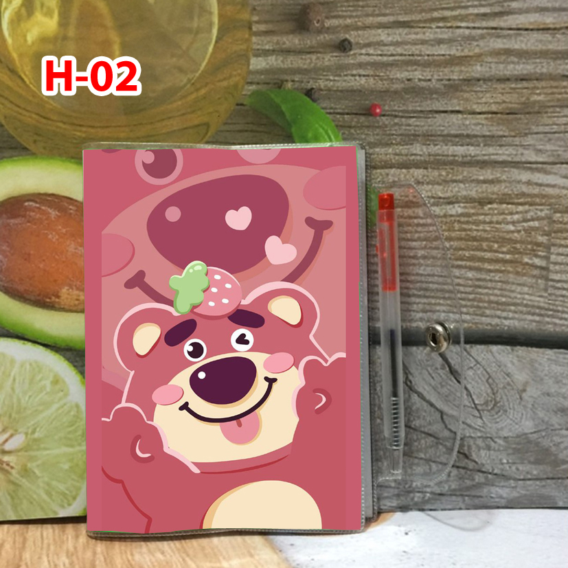 Sổ tay Gấu Dâu- Gấu Lotso- Lotso Bear