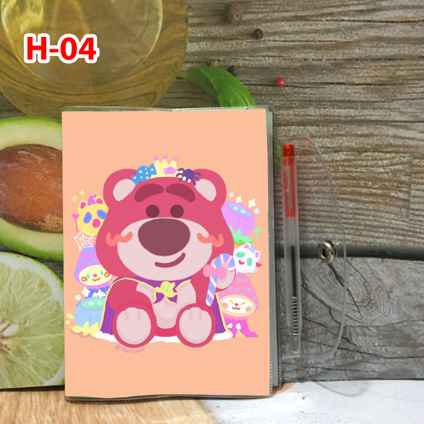 Sổ tay Gấu Dâu- Gấu Lotso- Lotso Bear