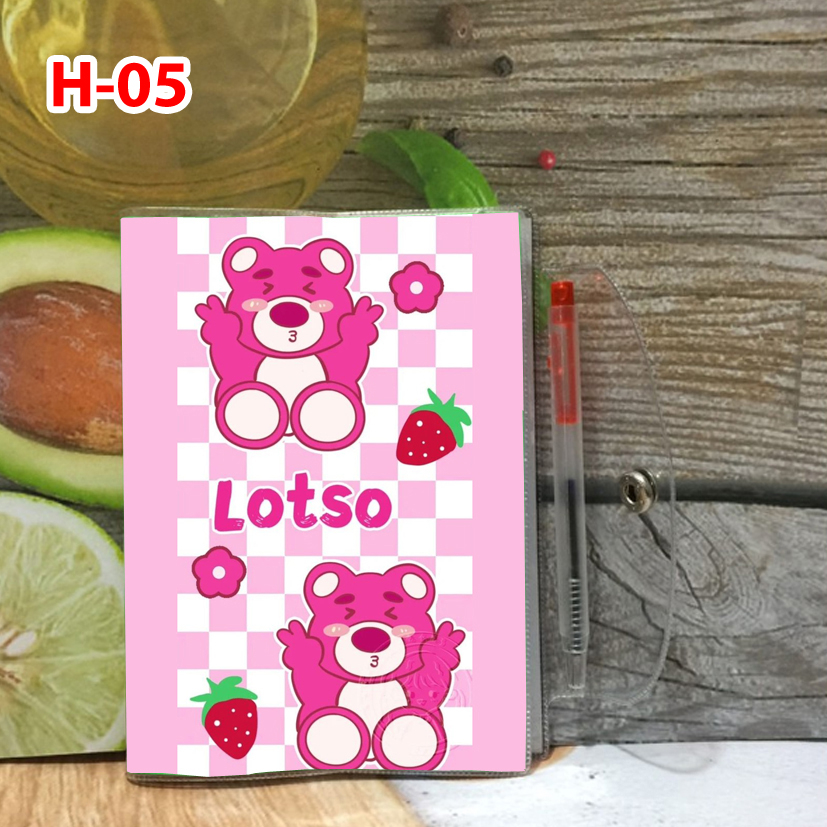 Sổ tay Gấu Dâu- Gấu Lotso- Lotso Bear