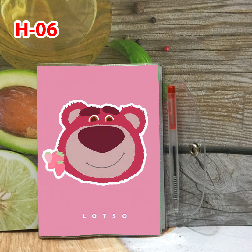 Sổ tay Gấu Dâu- Gấu Lotso- Lotso Bear