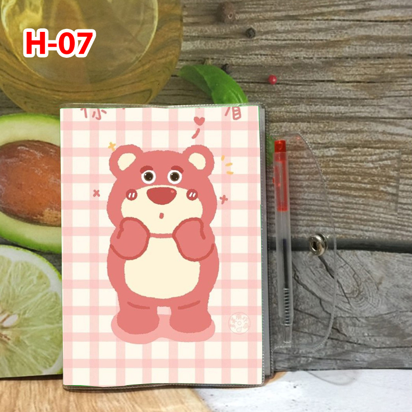 Sổ tay Gấu Dâu- Gấu Lotso- Lotso Bear