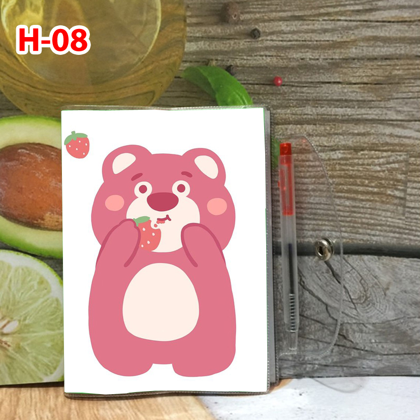 Sổ tay Gấu Dâu- Gấu Lotso- Lotso Bear