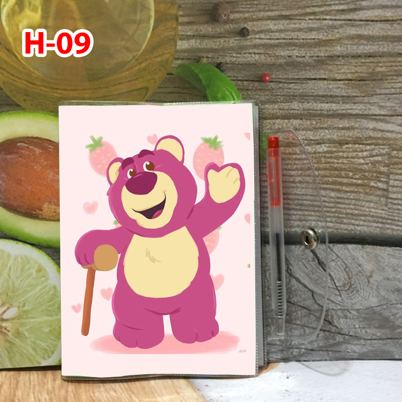 Sổ tay Gấu Dâu- Gấu Lotso- Lotso Bear