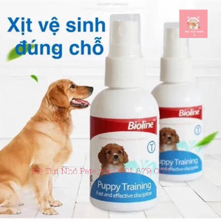 Xịt Hướng Dẫn Cún Đi Vệ Sinh Đúng Chỗ- Bioline