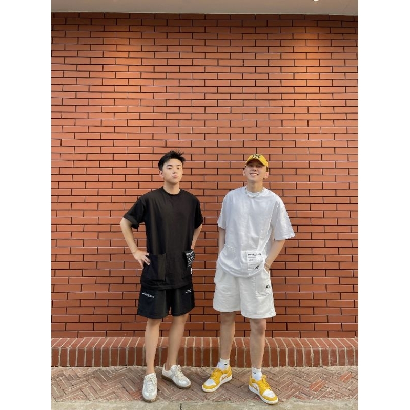 YOSI.CLUB SET QUẦN + ÁO BASIC LOGO