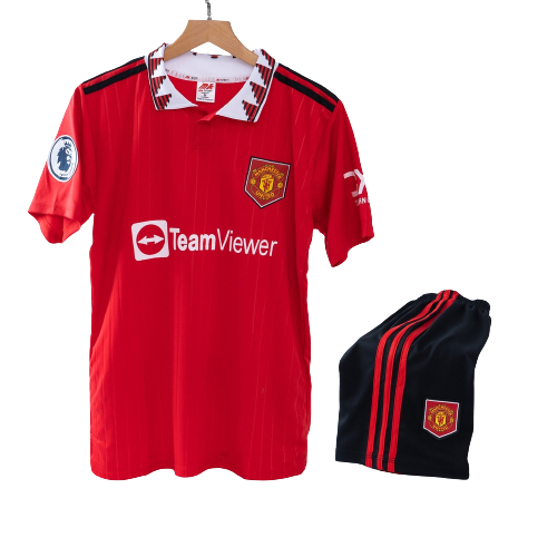 Bộ quần áo đá bóng nam nữ câu lạc bộ Mancheter United.bộ đồ đá banh clb Mu chất thun lạnh thoáng mát của Bon_store