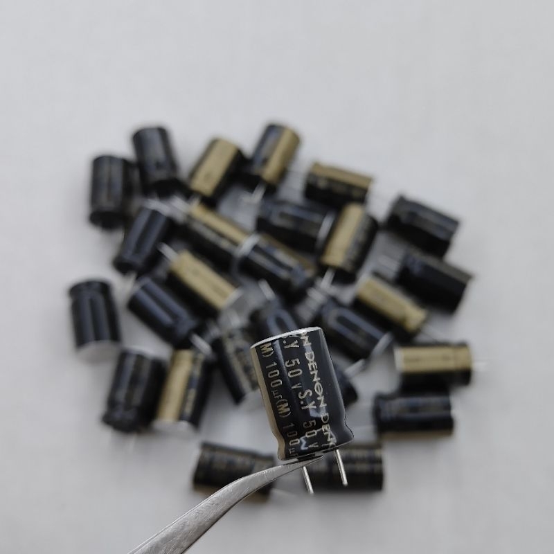 Tụ 50v 100uF, 220uF Elna DENON