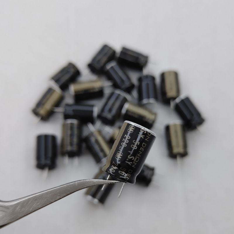 Tụ 50v 100uF, 220uF Elna DENON