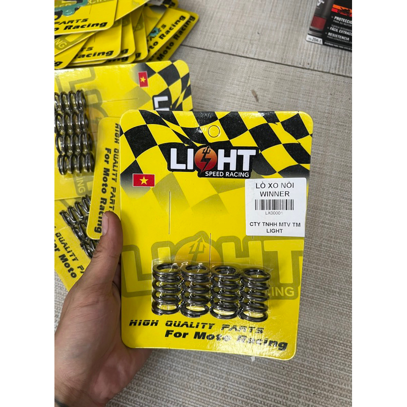 LÒ XO ĐẦU & NỒI LIGHT SPEED WINNER / SATRIA / EXCITER / SIRIUS