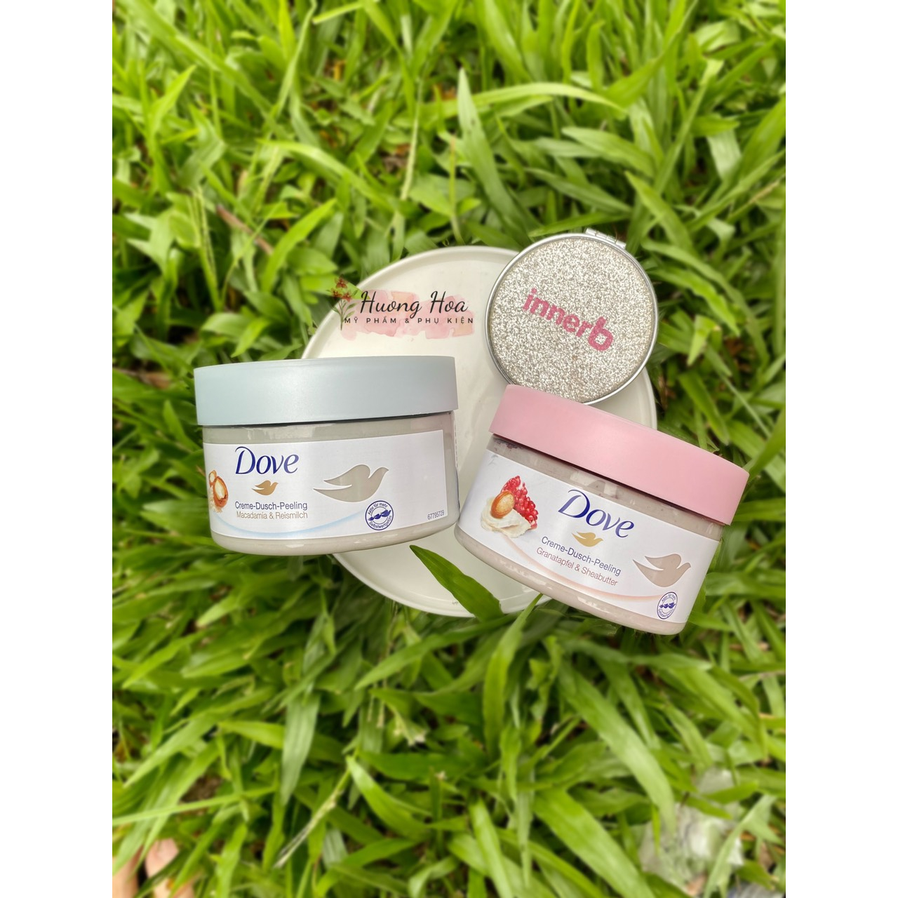 Tẩy Da Chết Toàn Thân DOVE Chăm Sóc Da Dưỡng Trắng Cấp Ẩm Exfoliating Body Polish
