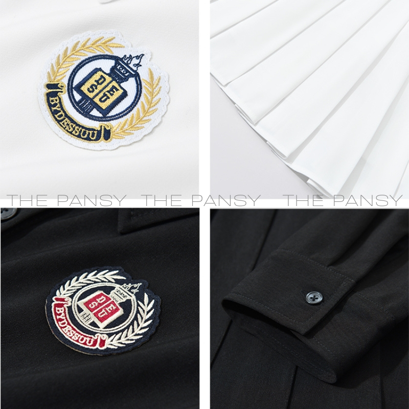 Váy liền sơ mi DESSUU Mã 053 dáng xòe