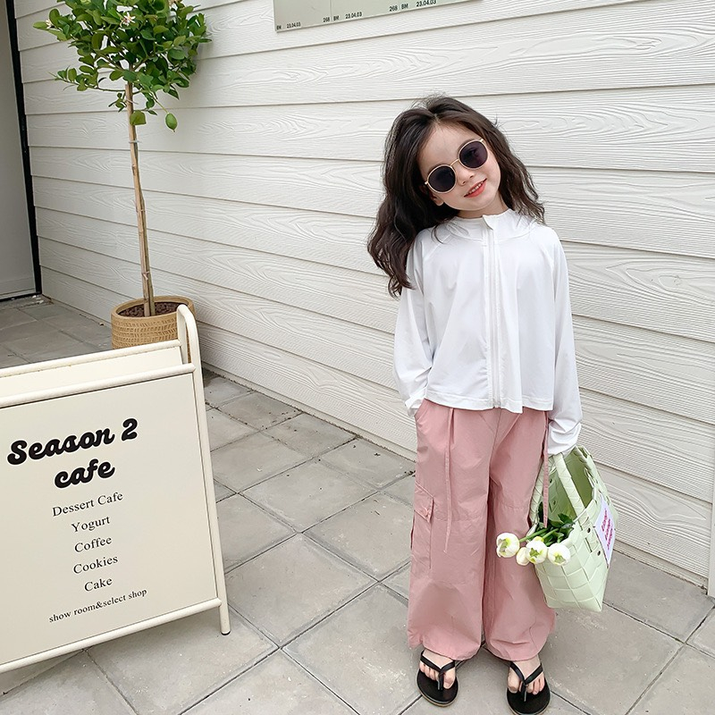 Áo Chống Nắng Có Mũ Hãng Ambb Kids 2023