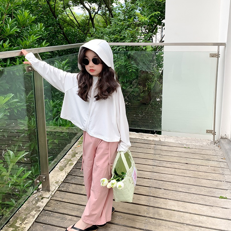 Áo Chống Nắng Có Mũ Hãng Ambb Kids 2023