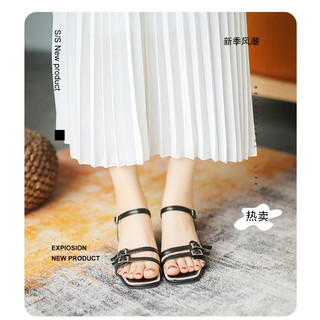 Sandal cao gót 5cm (sẵn - lẻ size )