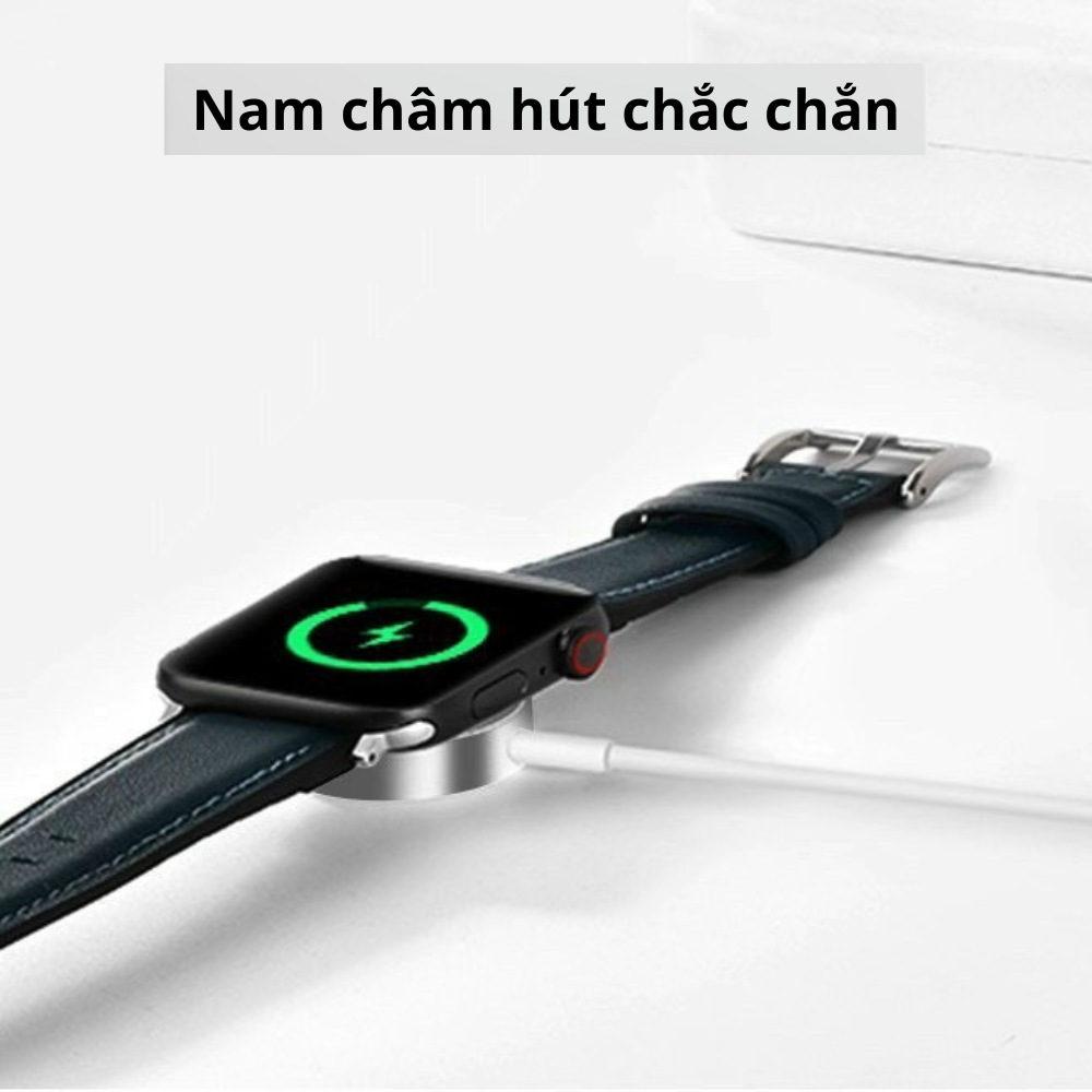Đế sạc từ tính [hàng loại A] dành cho đồng hồ iWatch táo, đồng hồ thông minh 2/3/4/5/6 Fukia
