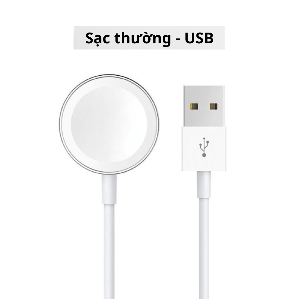 Đế sạc từ tính [hàng loại A] dành cho đồng hồ iWatch táo, đồng hồ thông minh 2/3/4/5/6 Fukia