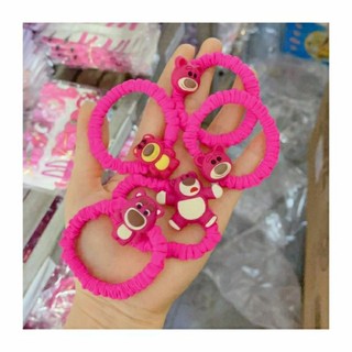 dây cột tóc gấu hồng lotso
