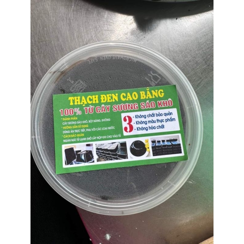 Thạch đen Cao Bằng hộp 500g