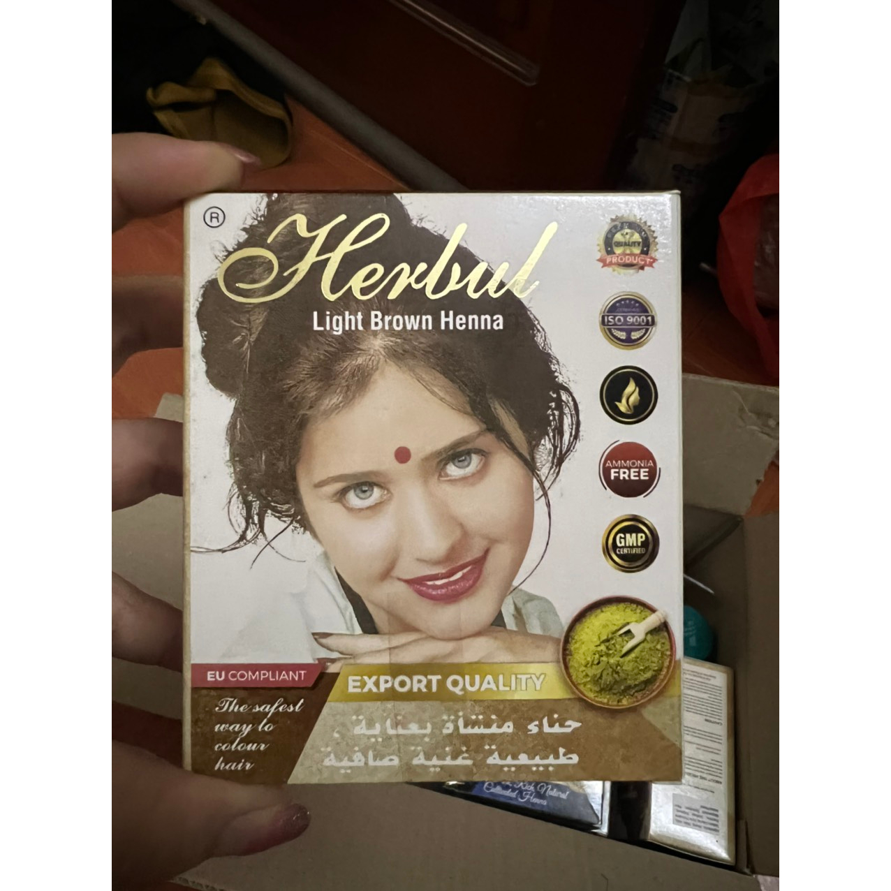 HENNA PHỦ BẠC - nhuộm henna herbul ấn độ 60g các màu