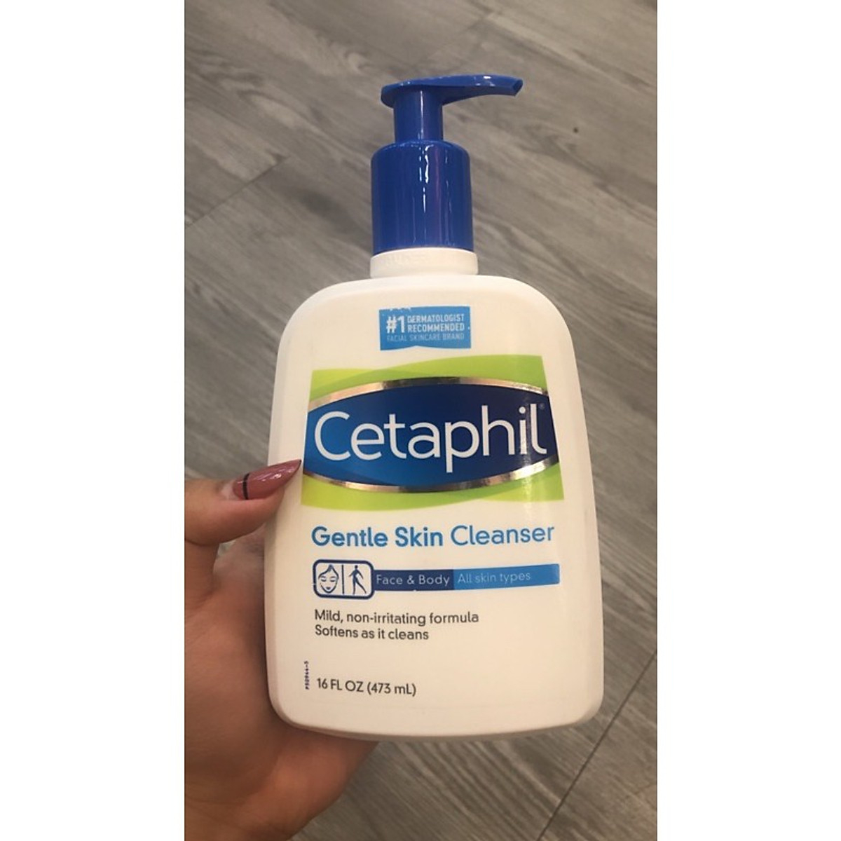 (Auth) Sữa Rửa Mặt Cetaphil Dịu Lành Cho Da Nhạy Cảm 500ml (Mới)