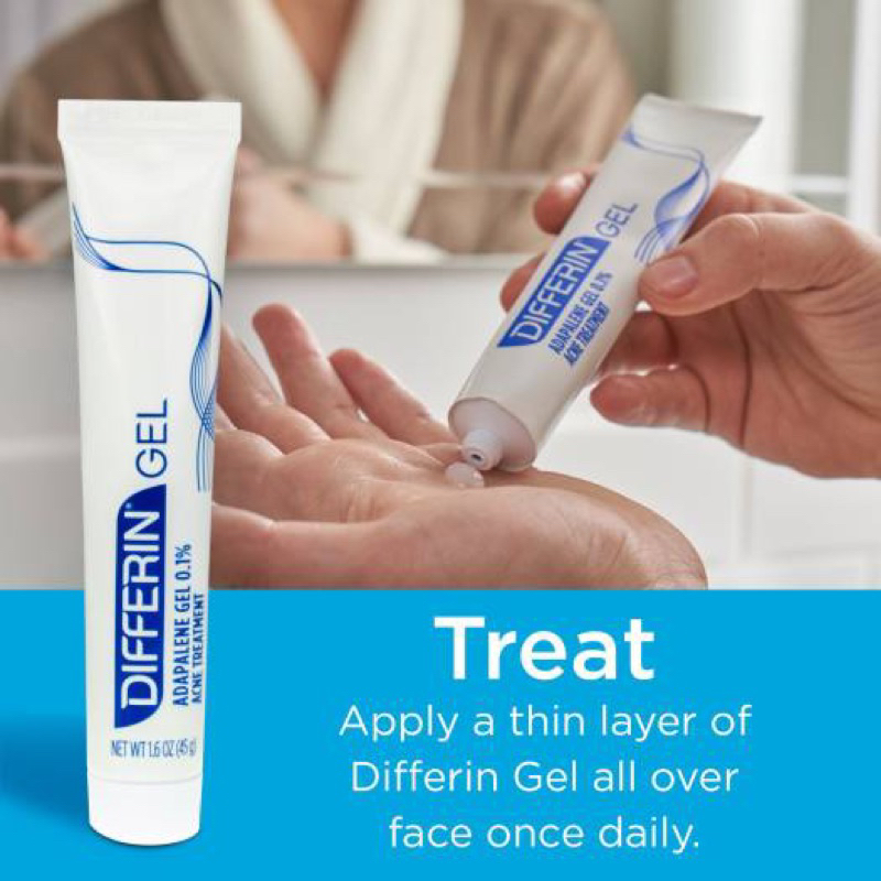 Gel dưỡng Diffe  Adapalene % Acne Treatment bản Mỹ