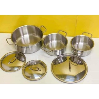 Bộ 3 cái nồi sony inox