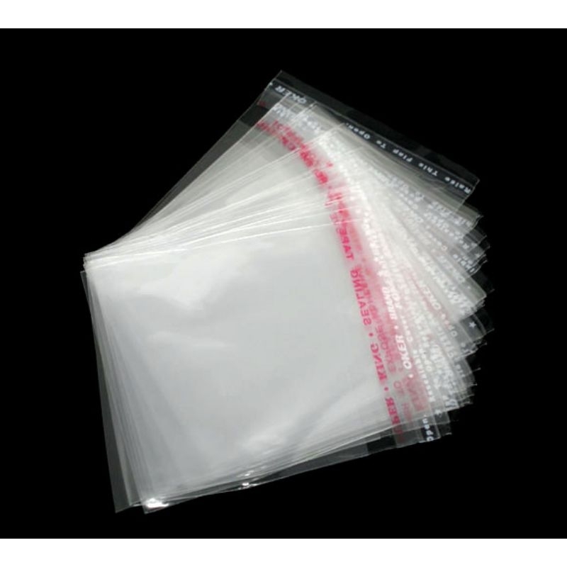 Túi opp dán size vuông 25*25+nắp
