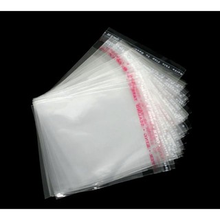 Túi opp dán size vuông 25*25+nắp