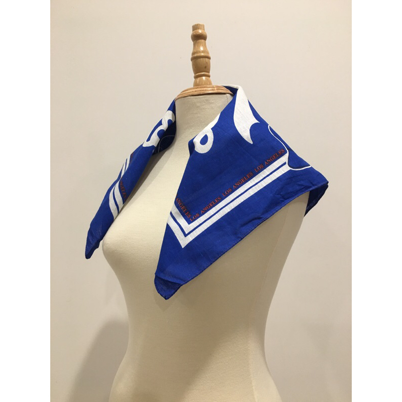 Khăn vuông vải linen phong cách US LA