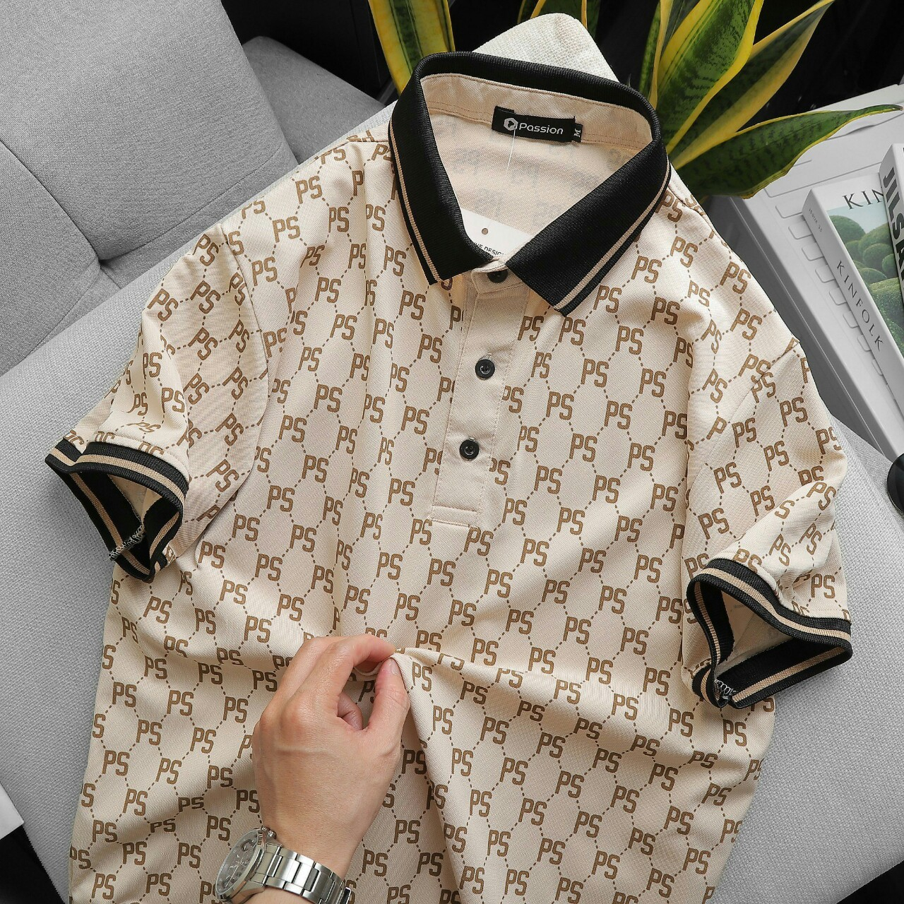 Áo Polo,UP SIZE XXXL 95kg áo thun nam cao cấp cổ bẻ phối   form ôm dáng chuẩn đẹp chất thun lạnh cotton thoáng mát