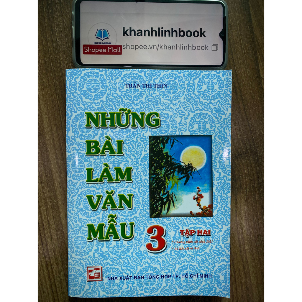 Sách - Combo Những Bài Làm Văn Mẫu 3 - Tập 1 + 2 (Bộ Kết Nối Tri Thức)