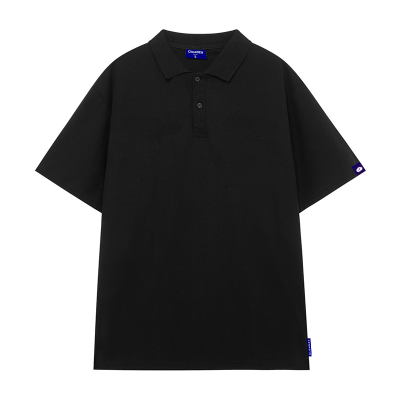 Áo polo nam nữ thun phông có cổ local brand unisex đen trắng đẹp oversize tay lỡ thời trang 100% cotton POLO TRƠN