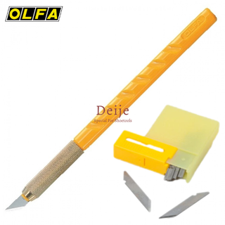 Dao trổ thủ công Olfa AK-1 Nhật Bản (kèm hộp lưỡi dao KB 25 lưỡi)