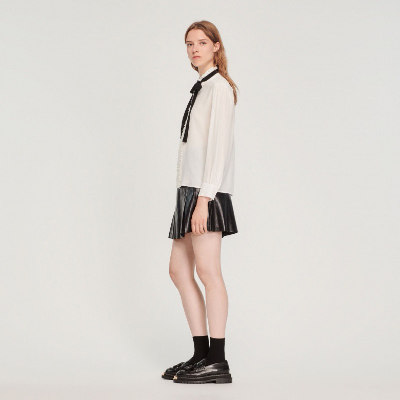 Sơmi trắng MNG chuẩn auth