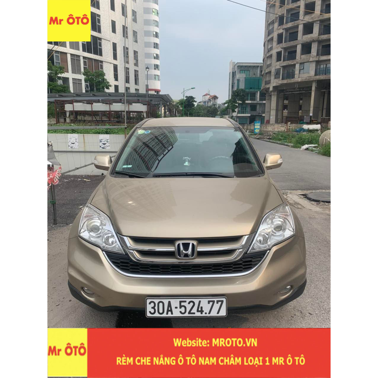 Rèm che nắng nam châm xe HONDA CRV 2008-2013,HÀNG LOẠI 1 MR OTO