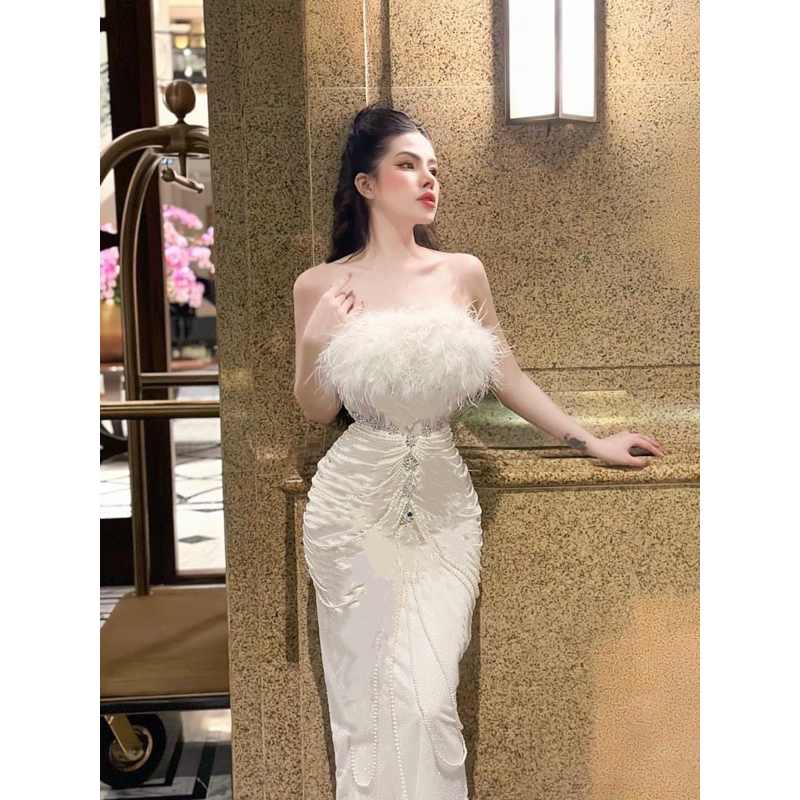 ĐẦM BODY CƯỜM LÔNG