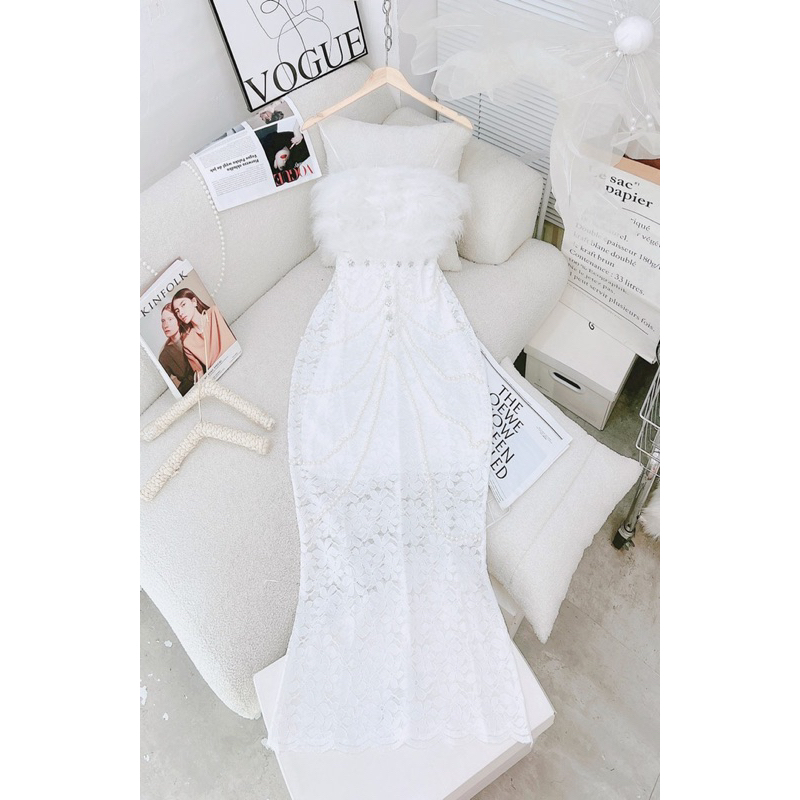 ĐẦM BODY CƯỜM LÔNG