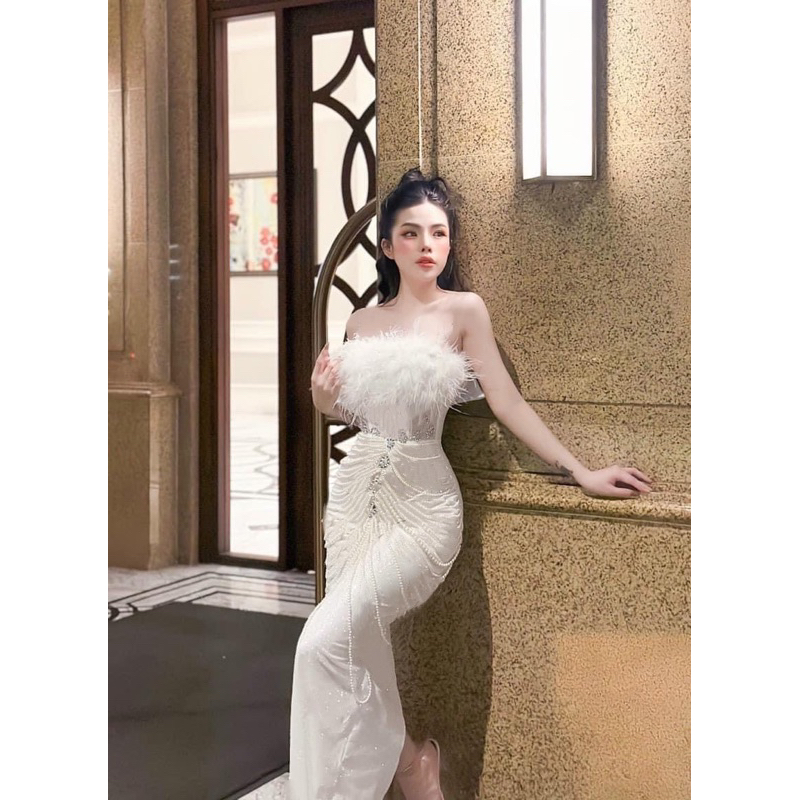 ĐẦM BODY CƯỜM LÔNG