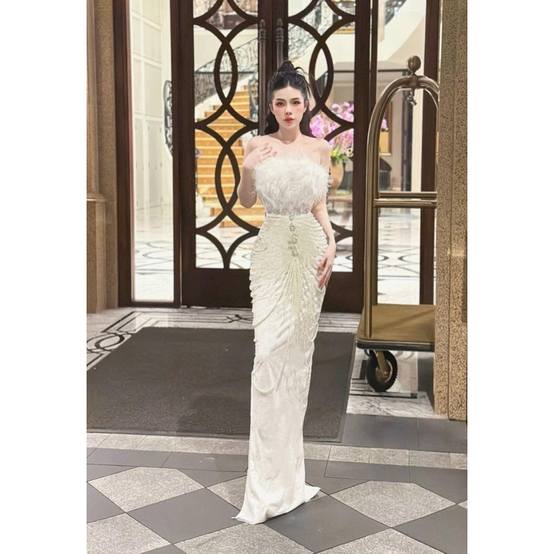 ĐẦM BODY CƯỜM LÔNG