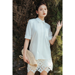 Áo sơ mi phối ren D.CHIC MS: 1812005