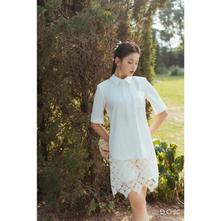 Áo sơ mi phối ren D.CHIC MS: 1812005