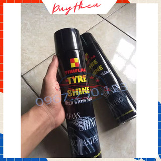 Bình xịt làm bóng và bảo vệ lốp xe ô tô hãng tiniflag - dh2
